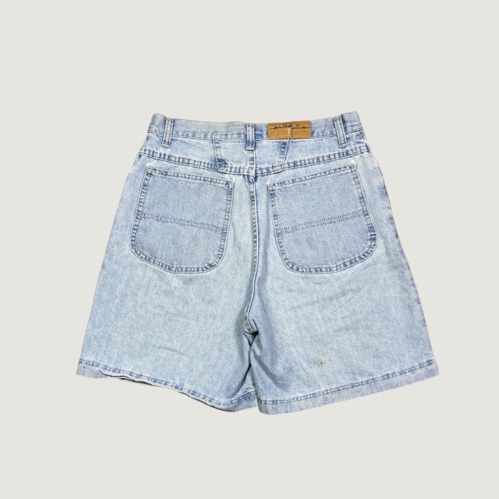 Riders by Lee Vintage High Waisted Denim Shorts Light Wash Blue Women 29 Waist